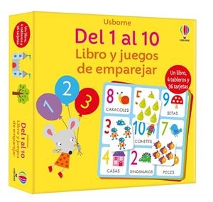DEL 1 AL 10. LIBRO Y JUEGO DE EMPAREJAR | 9781803700441 | NOLAN, KATE
