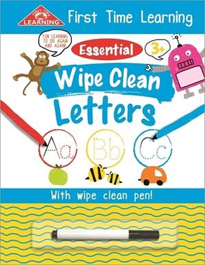 FIRST TIME LEARNING: WIPE CLEAN LETTER | 9781801082044 | IGLOOBOOKS