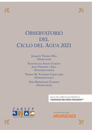 OBSERVATORIO DEL CICLO DEL AGUA 2021 | 9788411246804 | BLANDINO GARRIDO, AMALIA