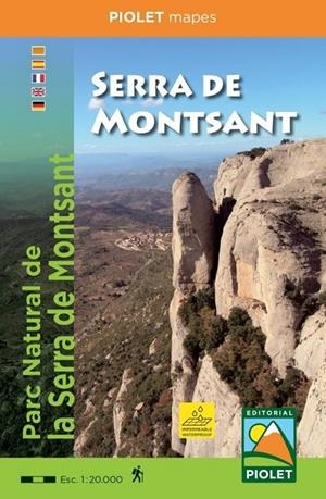 MAPA SERRA DE MONTSANT (1:20.000) | 9788412392692 | EDITORIAL PIOLET