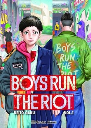 BOYS RUN THE RIOT 01 | 9788411125635 | GAKU, KEITO