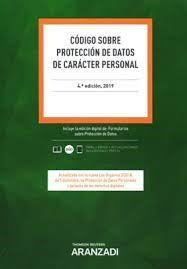 CÓDIGO SOBRE PROTECCIÓN DE DATOS DE CARÁCTER PERSONAL (PAPEL + E-BOOK) | 9788491970453 | ARANZADI, DEPARTAMENTO DE CONTENIDOS
