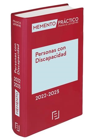 MEMENTO PERSONAS CON DISCAPACIDAD 2022 - 2023 | 9788418899652 | LEFEBVRE-EL DERECHO