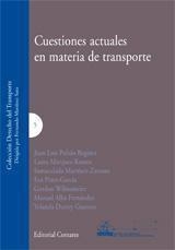 CUESTIONES ACTUALES EN MATERIA DE TRANSPORTE | 9788498361674 | CEDIT