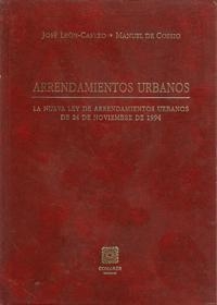 ARRENDAMIENTOS URBANOS : LA NUEVA LEY... | 9788481511178 | COSSIO MARTINEZ, MANUEL LEON CASTRO