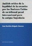 ANALISIS CRITICO DE LA LEGALIDAD DE LA CREACIÓN... | 9788484441816 | DELGADO CANOVAS, JUAN BAUTISTA