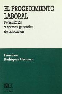PROCEDIMIENTO LABORAL, EL | 9788481514032 | RODRIGUEZ HERMOSO, FRANCISCO