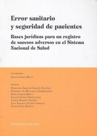 ERROR SANITARIO Y SEGURIDAD DE PACIENTES | 9788498365849 | LARIOS RISCO, DAVID