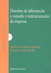DERECHOS DE INFORMACION Y CONSULTA Y REESTRUCTURACION DE EMPRESAS | 9788490451922 | MOLERO MARAÑON, M. L. / VALDES DAL-RE, F.