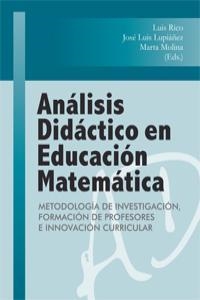 ANALISIS DIDACTICO EN EDUCACION MATEMATICA | 9788490450826 | RICO, LUIS