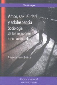 AMOR, SEXUALIDAD Y ADOLESCENCIA | 9788490450567 | VENEGAS, MAR