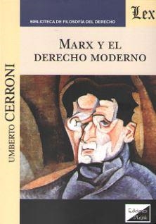 MARX Y EL DERECHO MODERNO | 9789563922455 | CERRONI, UMBERTO
