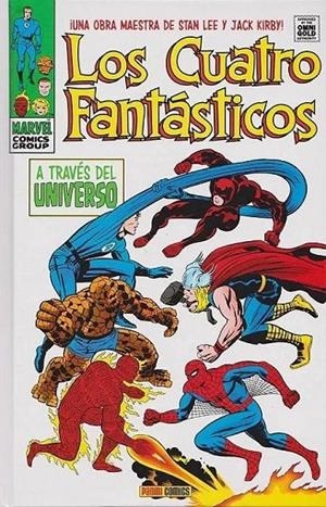 MARVEL GOLD. LOS CUATRO FANTASTICOS 04 : A TRAVÉS DEL UNIVERSO | 9788411019187 | KIRBY, JACK / LEE, STAN