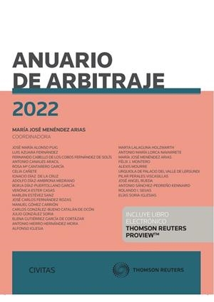 ANUARIO DE ARBITRAJE (2022) | 9788411255714 | MENENDEZ ARIAS, MARIA JOSE