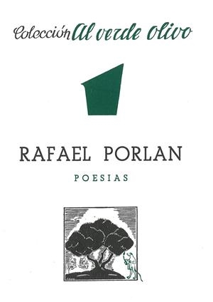 RAFAÉL PORLÁN. POESÍAS | 9788491591429 | PORLÁN MERLO, RAFAÉL