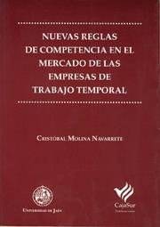 NUEVAS REGLAS DE COMPETENCIA EN EL MERCADO DE LAS EMPRESAS DE TRABAJO TEMPORAL | 9788484390169 | MOLINA NAVARRETE, CRISTOBAL