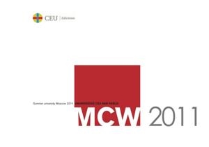 MCW 2011. SUMMER UNIVERSITY MOSCOW 2011 | 9788415382614 | VARIOS AUTORES