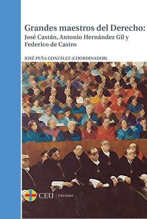 GRANDES MAESTROS DEL DERECHO: JOSÉ CASTÁN, ANTONIO HERNÁNDEZ GIL, FEDERICO DE CASTRO | 9788415949985