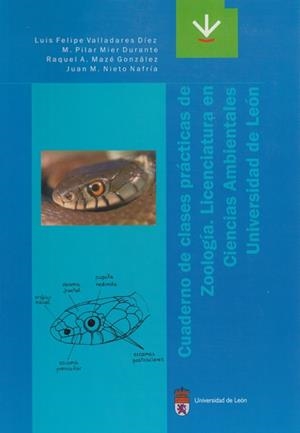 CUADERNOS CLASES PRÁCTICAS ZOOLOGÍA: LICENCIATURA EN CIENCIAS AMBIENTALES | 9788477199908 | VALLADARES DÍEZ, LUIS FELIPE / MIER DURANCE, M PILAR / MAZÉ GONZÁLEZ, RAQUEL A / NIETO NAFRÍA, JUAN 