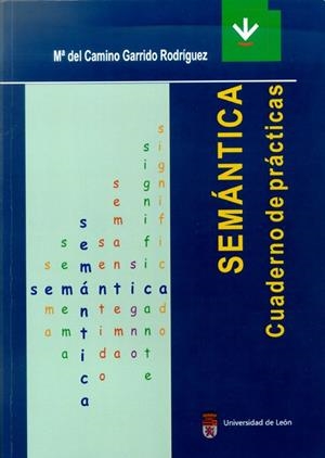 SEMÁNTICA. CUADERNO DE PRÁCTICAS | 9788497732154 | GARRIDO RODRÍGUEZ, MARÍA DEL CAMINO
