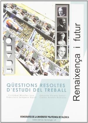QÜESTIONS RESOLTES D'ESTUDI DEL TREBALL | 9788497058032 | SEMPERE RIPOLL, FRANCISCA / MIRALLES INSA, CRISTÓBAL / ANDRÉS ROMANO, CARLOS / VICÉNS SALORT, EDUARD