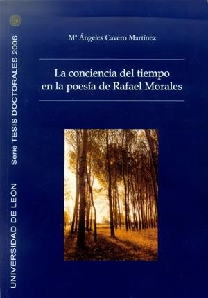 CONCIENCIA DEL TIEMPO EN LA POESÍA DE RAFAEL MORALES, LA | 9788497732741 | CAVERO MARTÍNEZ, MARÍA ÁNGELES
