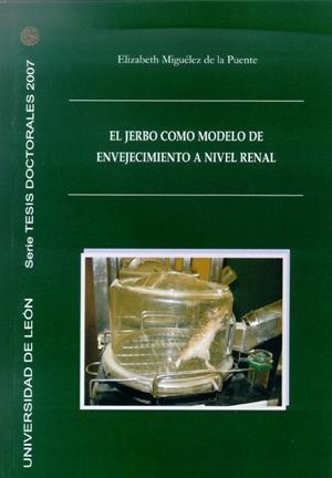 JERBO COMO MODELO DE ENVEJECIMIENTO A NIVEL RENAL, EL | 9788497733830 | MIGUÉLEZ DE LA PUENTE, ELIZABETH