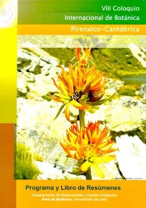 VIII COLOQUIO INTERNACIONAL DE BOTÁNICA: CELEBRADO DEL 4 AL 6 DE JULIO DE 2007 EN LEÓN | 9788497733472 | VARIOS AUTORES