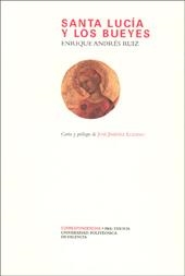 SANTA LUCÍA Y LOS BUEYES | 9788483632130 | RUIZ, ENRIQUE ANDRÉS