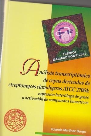 ANÁLISIS TRANSCRIPTÓMICO DE CEPAS DERIVADAS DE "STREPTMYCES CLAVULIGERUS" | 9788497739160 | MARTÍNEZ BURGO, YOLANDA