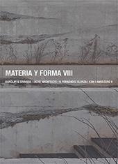 MATERIA Y FORMA VIII | 9788490487877