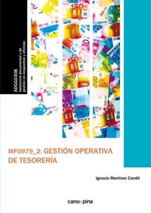 MF0979 GESTIÓN OPERATIVA DE TESORERÍA | 9788416338139 | IGNACIO MARTÍNEZ CANDIL