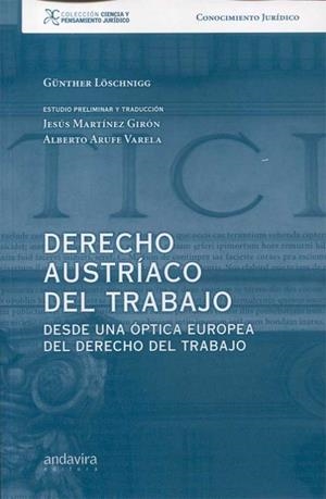 DERECHO AUSTRIACO DEL TRABAJO | 9788484089544 | LÖSCHNIGG, GÜNTHER