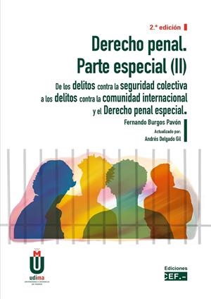 DERECHO PENAL. PARTE ESPECIAL (II) | 9788445441916 | BURGOS PAVÓN, FERNANDO