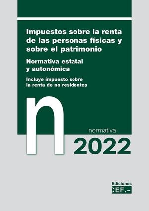 IMPUESTOS SOBRE LA RENTA DE LAS PERSONAS FÍSICAS Y SOBRE EL PATRIMONIO | 9788445443804 | GABINETE JURÍDICO DEL CEF
