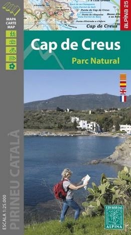 CAP DE CREUS : MAPA - GUIA [2022] | 9788480909426