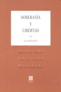 SOBERANIA Y LIBERTAD | 9788490450178 | DUGUIT, LEON