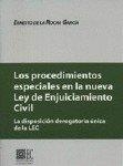 PROCEDIMIENTOS ESPECIALES EN LA NUEVA L.E.C, LOS | 9788484442431 | DE LA ROCHA GARCIA, ERNESTO