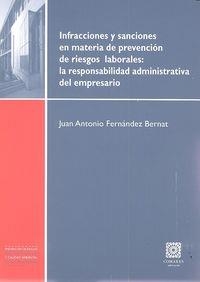 INFRACCIONES Y SANCIONES EN MATERIA DE PREVENCION DE RIESGOS | 9788490451755 | FERNANDEZ BERNAT, JUAN ANTONIO