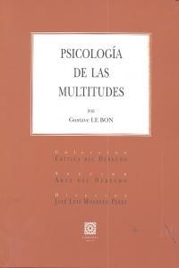 PSICOLOGIA DE LAS MULTITUDES | 9788498369793 | LE BON, GUSTAVE