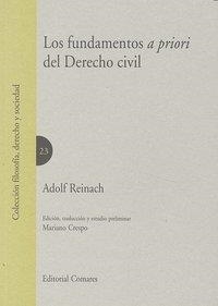 FUNDAMENTOS A PRIORI DEL DERECHO CIVIL, LOS | 9788498367737 | REINACH, ADOLF