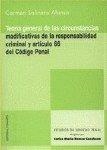 TEORÍA GENERAL DE LAS CIRCUNSTANCIAS MODIFICATIVAS DE LA RESPONSABILIDAD CRIMINAL Y ARTÍCULO 66 DEL CÓDIGO PENAL | 9788484441168 | SALINERO ALONSO, CARMEN