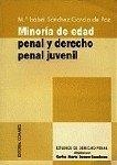 MINORIA DE EDAD PENAL Y DERECHO PENAL JUVENIL | 9788481515985 | SANCHEZ GARCIA DE PAZ, MARIA ISABEL