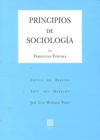 PRINCIPIOS DE SOCIOLOGIA | 9788498365610 | TONNIES, FERDINAND