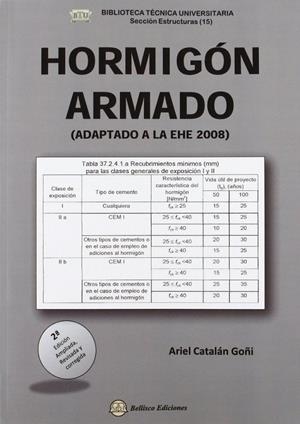 HORMIGÓN ARMADO ADAPTADO A LA EHE 2008 (2ª ED) | 9788492970315 | CATALAN