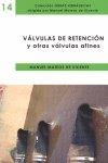 VÁLVULAS DE RETENCIÓN Y OTRAS VÁLVULAS AFINES | 9788496486744 | MATEOS DE VICENTE