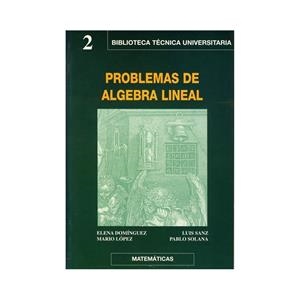 PROBLEMAS DE ALGEBRA LINEAL | 9788493000226 | DOMINGUEZ