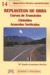 REPLANTEOS DE OBRA. CURVAS DE TRANSICIÓN | 9788496486843 | DOMINGUEZ, Mª A.
