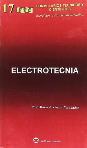 FORMULARIO TÉCNICO DE ELECTROTECNIA | 9788496486645 | DE CASTRO