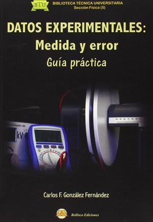 DATOS EXPERIMENTALES. MEDIDA Y ERROR | 9788492970773 | GONZALEZ